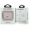 Karl Lagerfeld Monogram Karl Head – Ekskluzywne Etui do Apple AirPods Pro – Pink